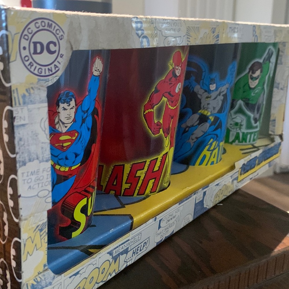 DC Comic Pint Glass